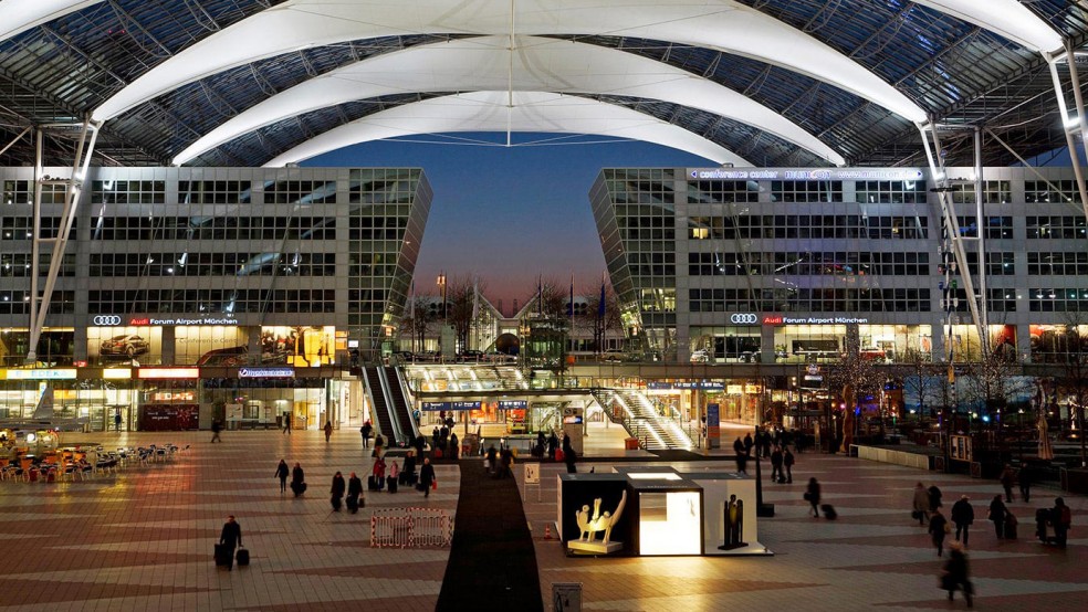 Аэропорт в Мюнхене